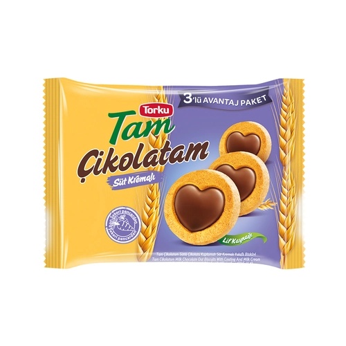Torku Tam Çikolatam Bisküvi 249 Gr