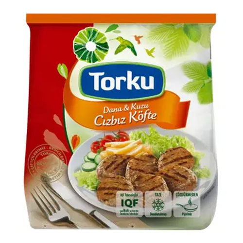 Torku Dondurulmuş Köfte Dana Kuzu Cızbız 390 GR