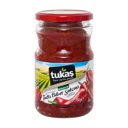Tukaş Biber Salçası 700 Gr Cam