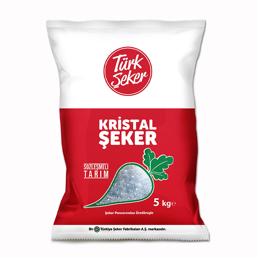 Türkşeker Kristal Toz Şeker 5 Kg
