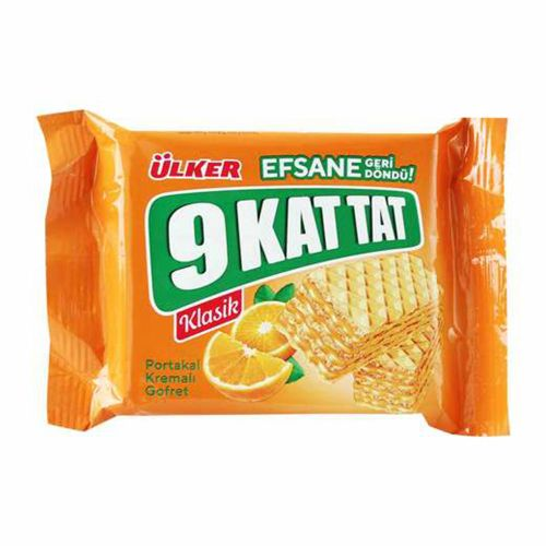 Ülker 9 Kat Tat Portakallı Gofret 39 Gr