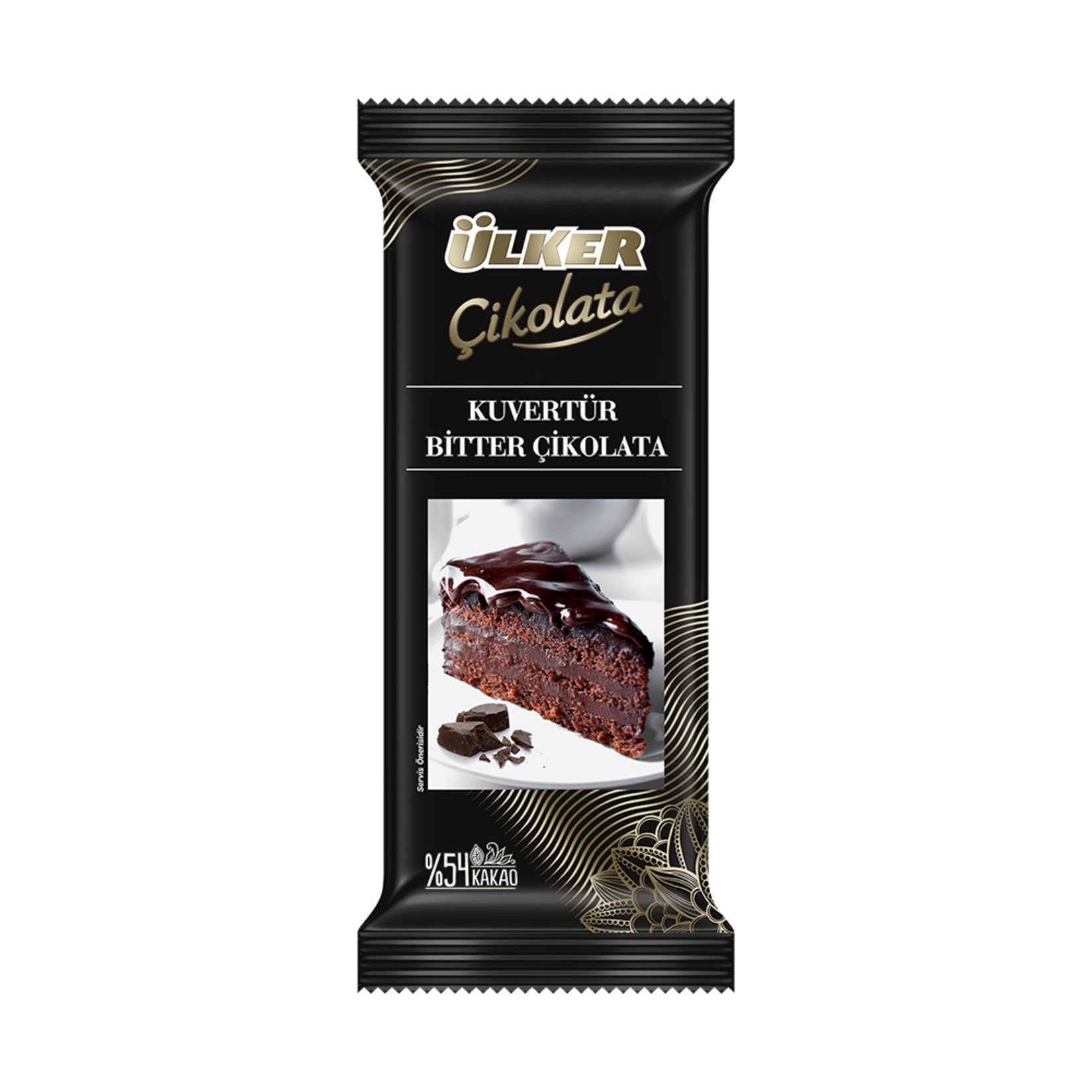Ülker Bitter Kuvertür Çikolata 200 Gr