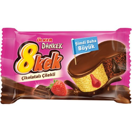 Ülker Dankek 8 Kek Çilekli 55 Gr