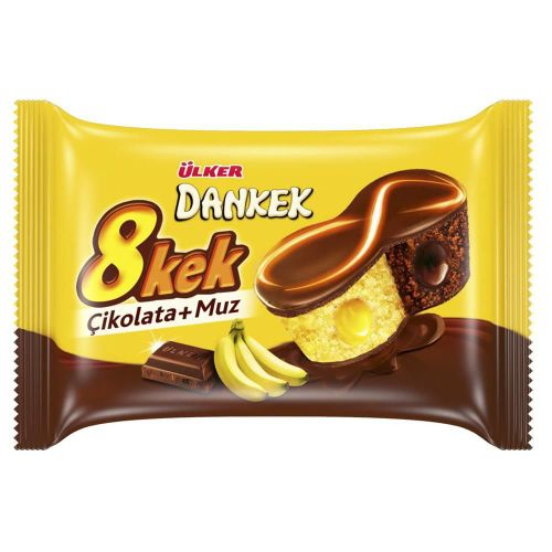 Ülker Dankek 8 Kek Muz Çikolata 440 Gr