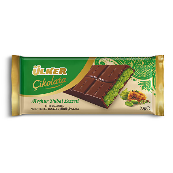 Ülker Dubai Kadayıflı Çikolata 93 Gr