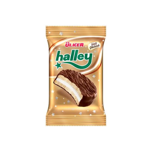 Ülker Halley Çikolata Kaplamalı Bisküvi 30 Gr