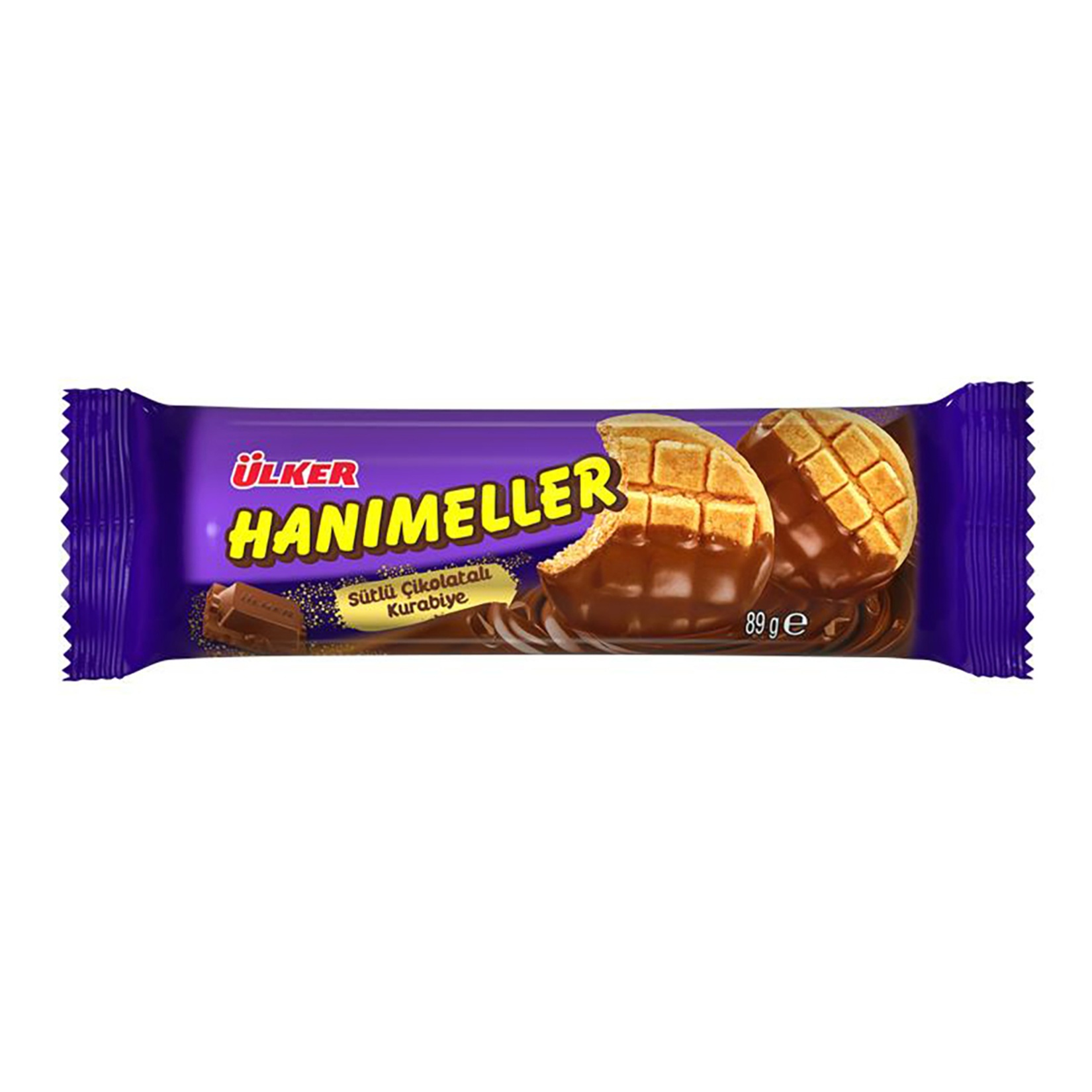 Ülker Hanımeller Sütlü Çikolatalı Kurabiye 89 Gr