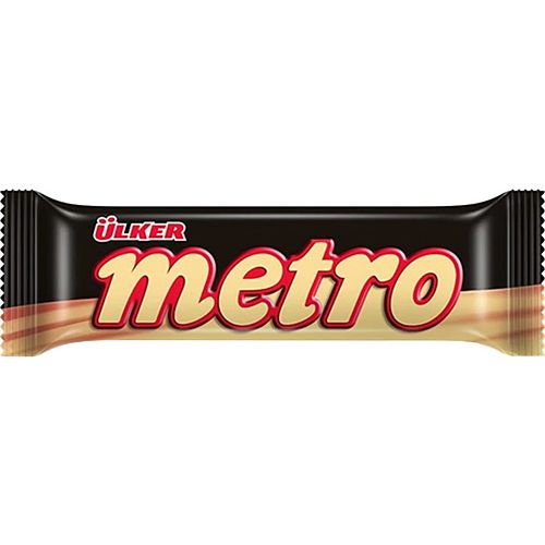 Ülker Metro Karamel Nugalı Çikolata Kaplı Bar 4x36 Gr 144 Gr