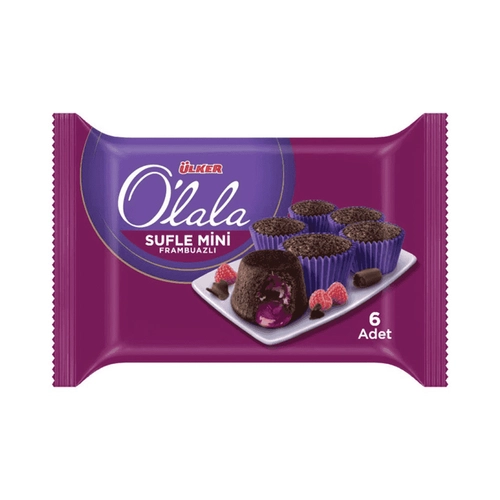 Ülker Olala Mini Çikolata ve Frambuazlı Sufle Kek 162 Gr
