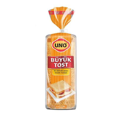 Uno Büyük Tost Ekmeği 550 G