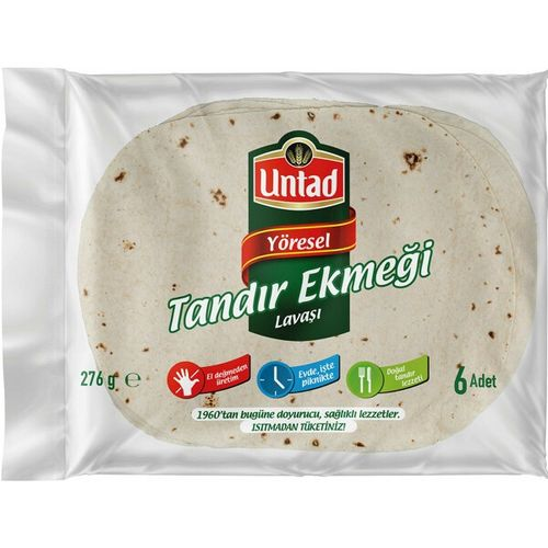 Untad Tandır Ekmeği Lavaşı 276 Gr