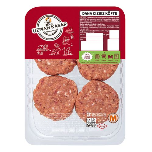 Uzman Kasap Cızbız Köfte 200 Gr