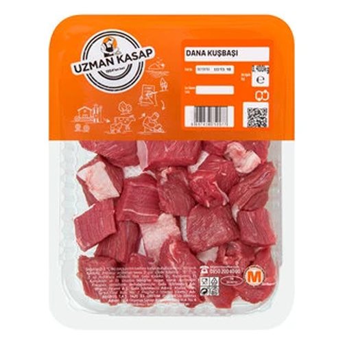 Uzman Kasap Dana Kuşbaşı 400 Gr