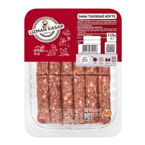 Uzman Kasap Tekirdağ Köfte 320 Gr