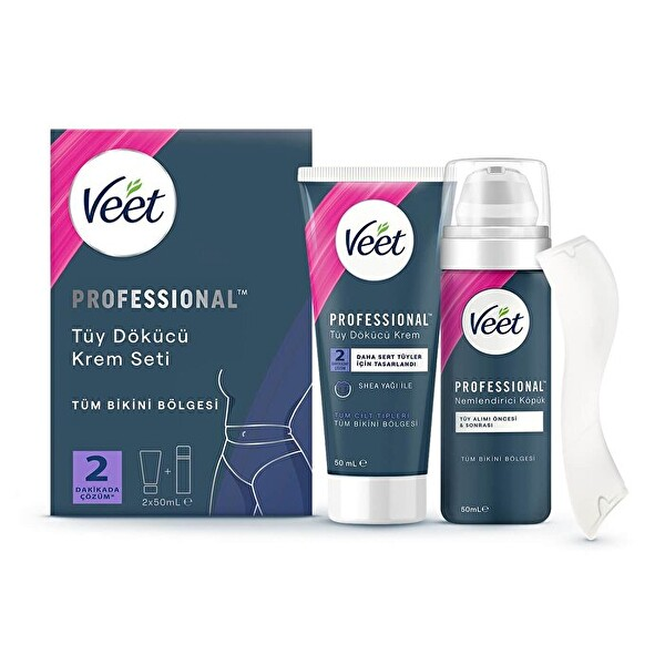Veet Pro Bıkını Tüy.dök.kr.-nemle 2x50ml