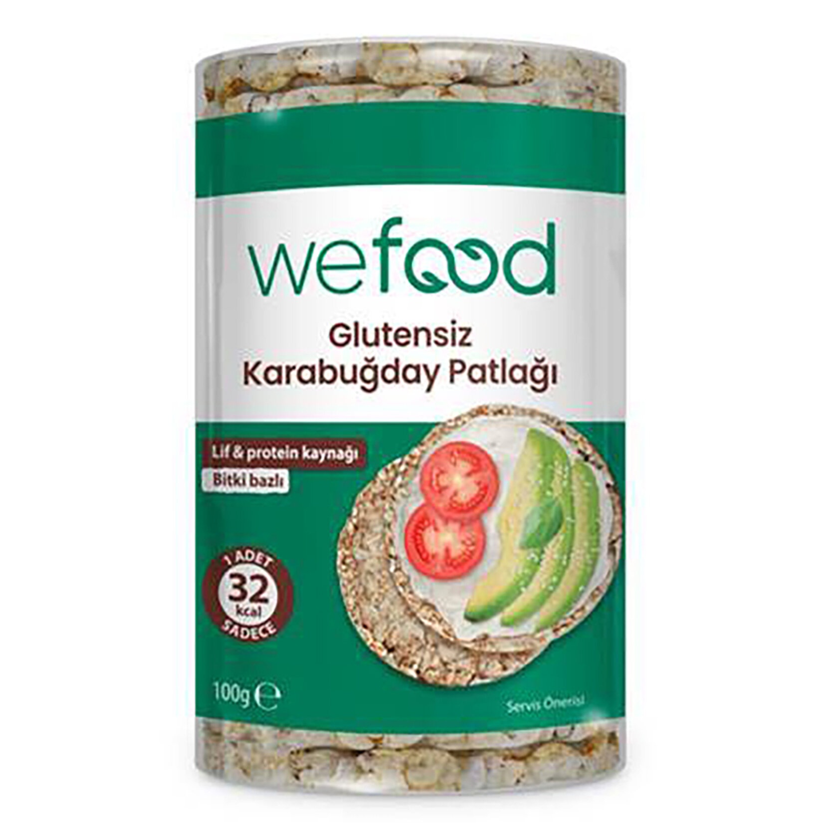Wefood Karabuğday Patlağı 100 Gr