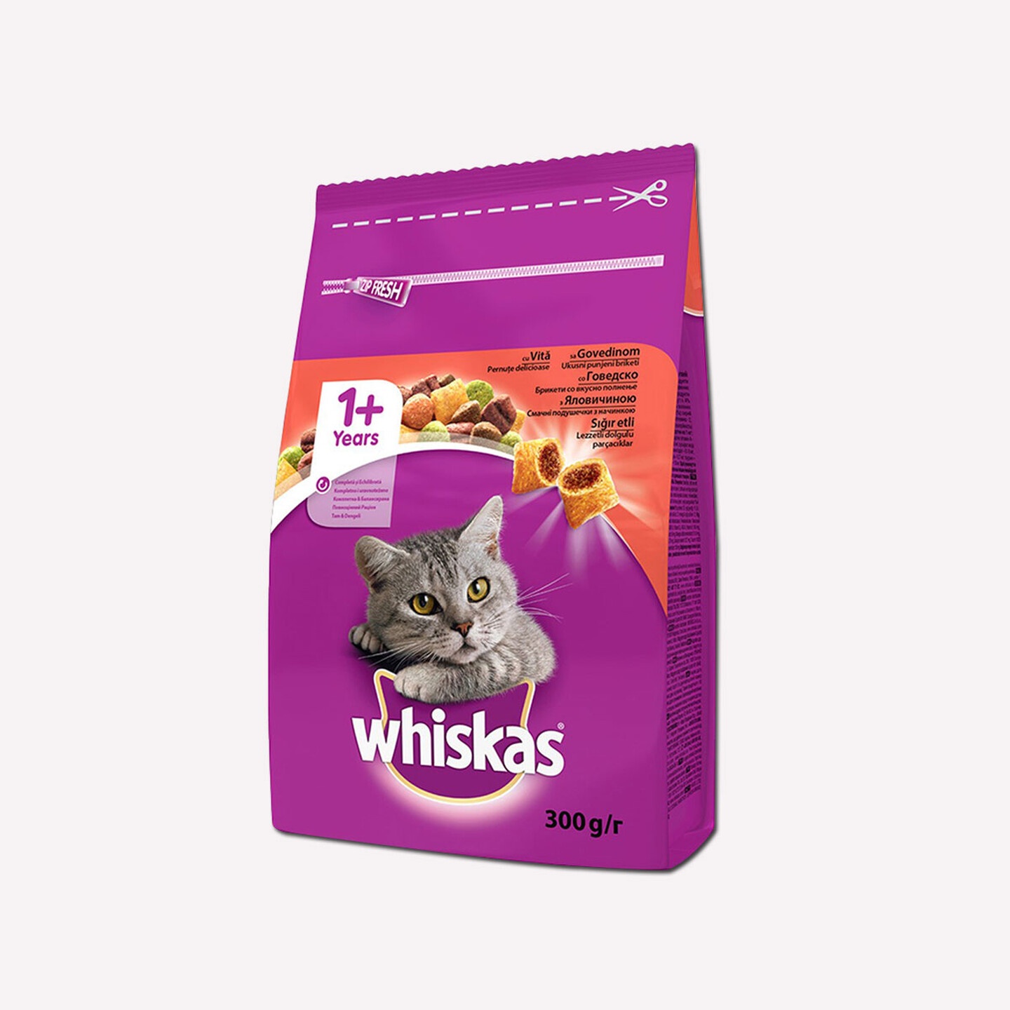 Whiskas Kedi Kuru Biftek Ve Havuçlu 300 Gr