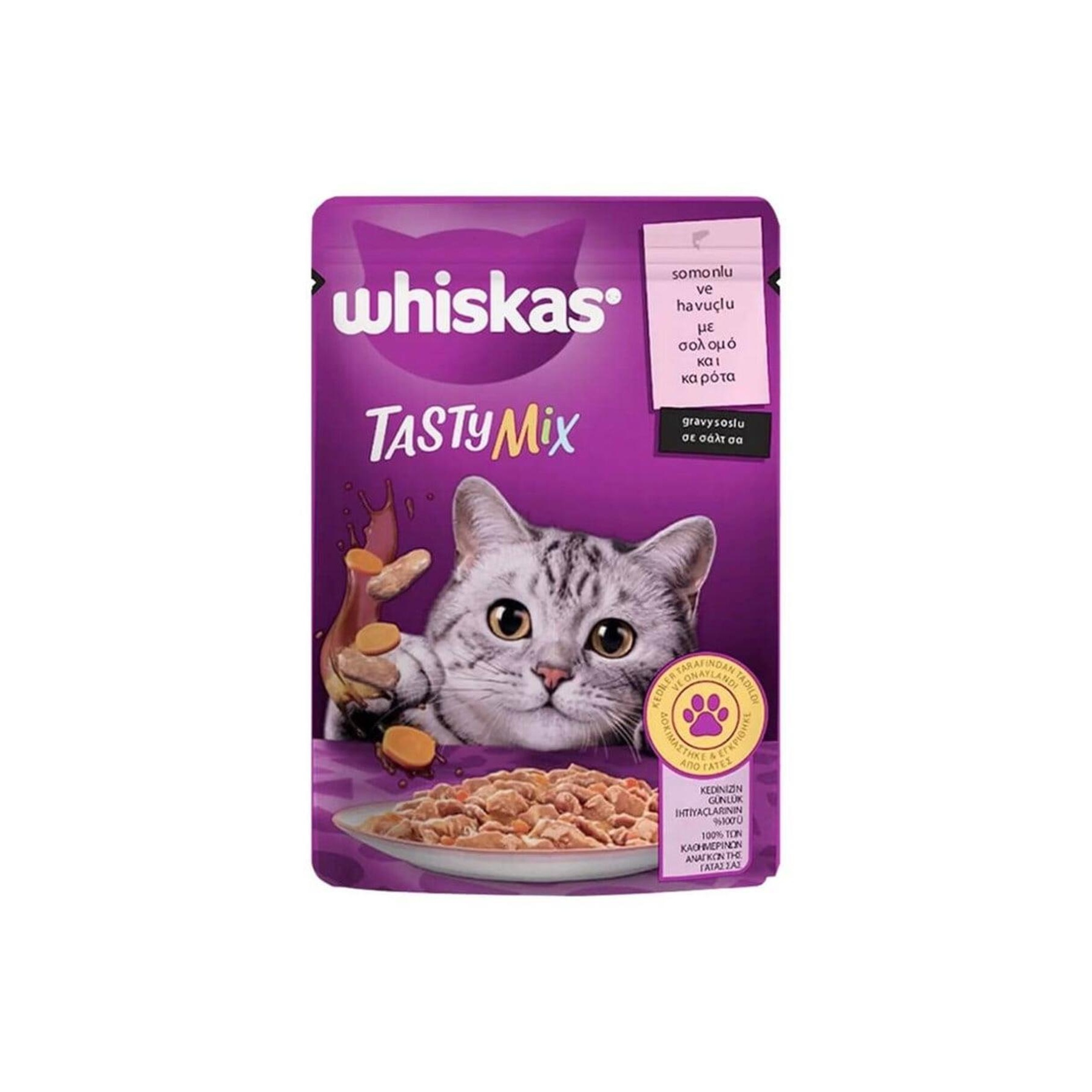 Whiskas Somonlu Kedi Maması 85 Gr