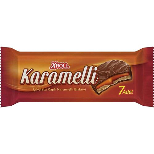 Xroll Bar Çikolata Karamelli XL 7li 180 Gr