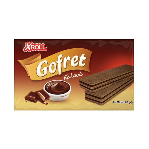 Xroll Gofret Kakaolu 350 Gr