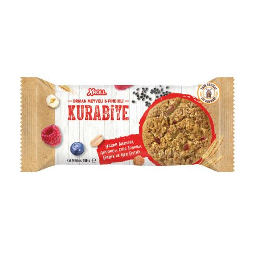 Xroll Kurabiye Orman Meyveli 150 Gr