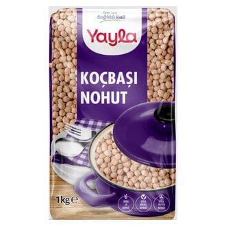 Yayla Koçbaşı İri Boy Nohut 1 Kg