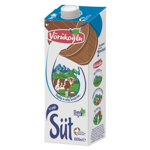Yörükoğlu Süt 1 Lt
