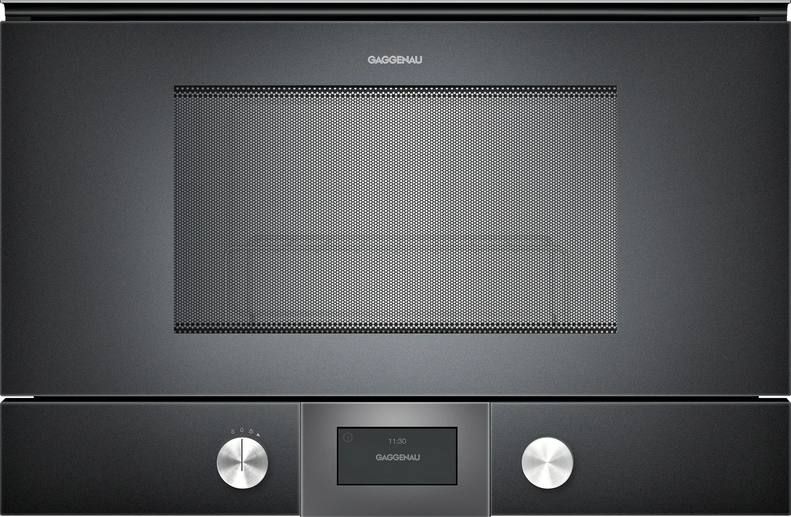 Gaggenau 200 serisi Mikrodalga fırın Kapı menteşesi: solda, Antrasit