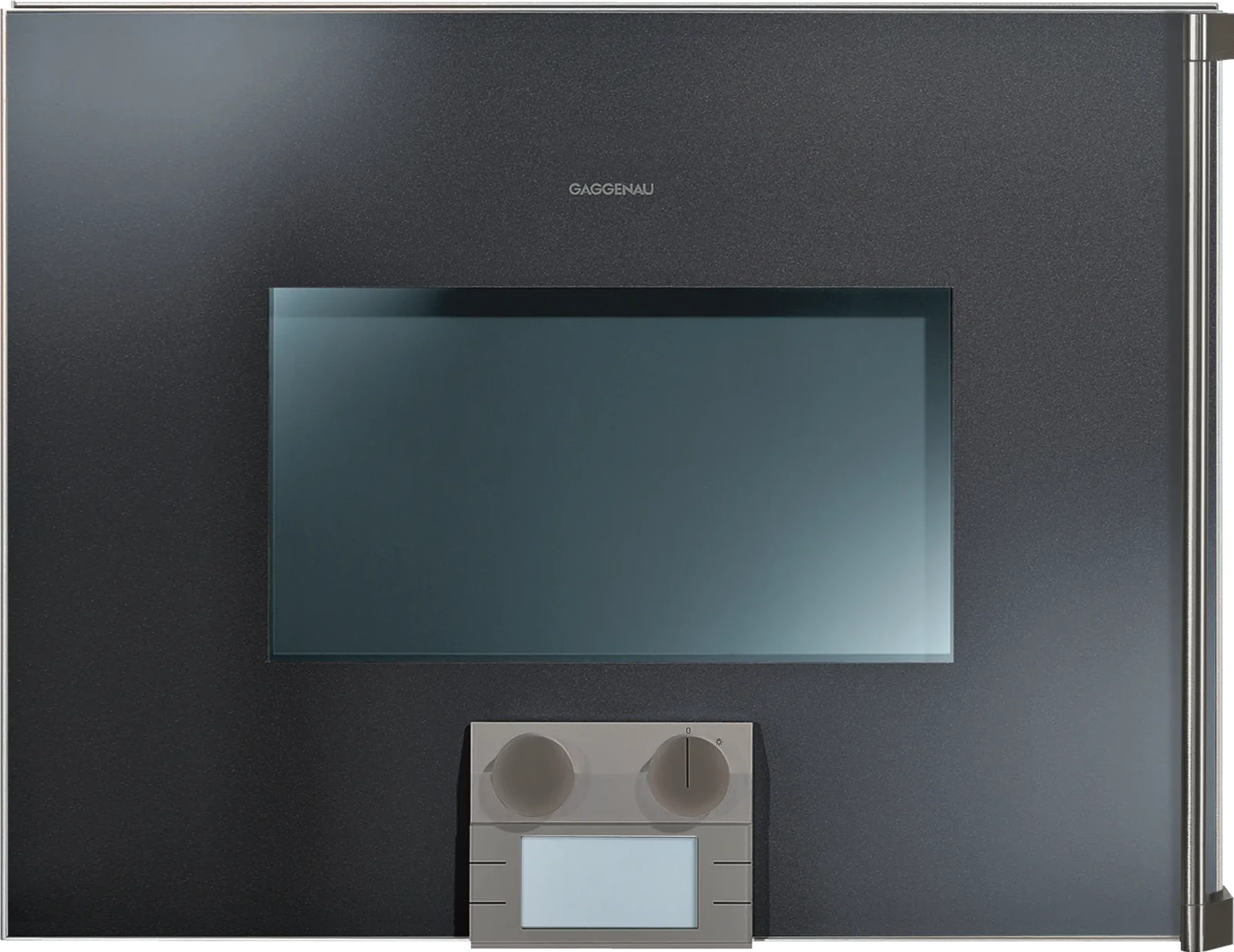Gaggenau BM271100 Built-in compact oven with microwave function door hinge: left, Gaggenau Anthracite