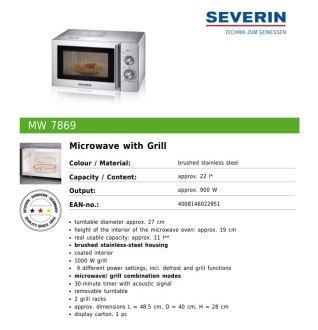 Severin MW 7869 NA - 2
