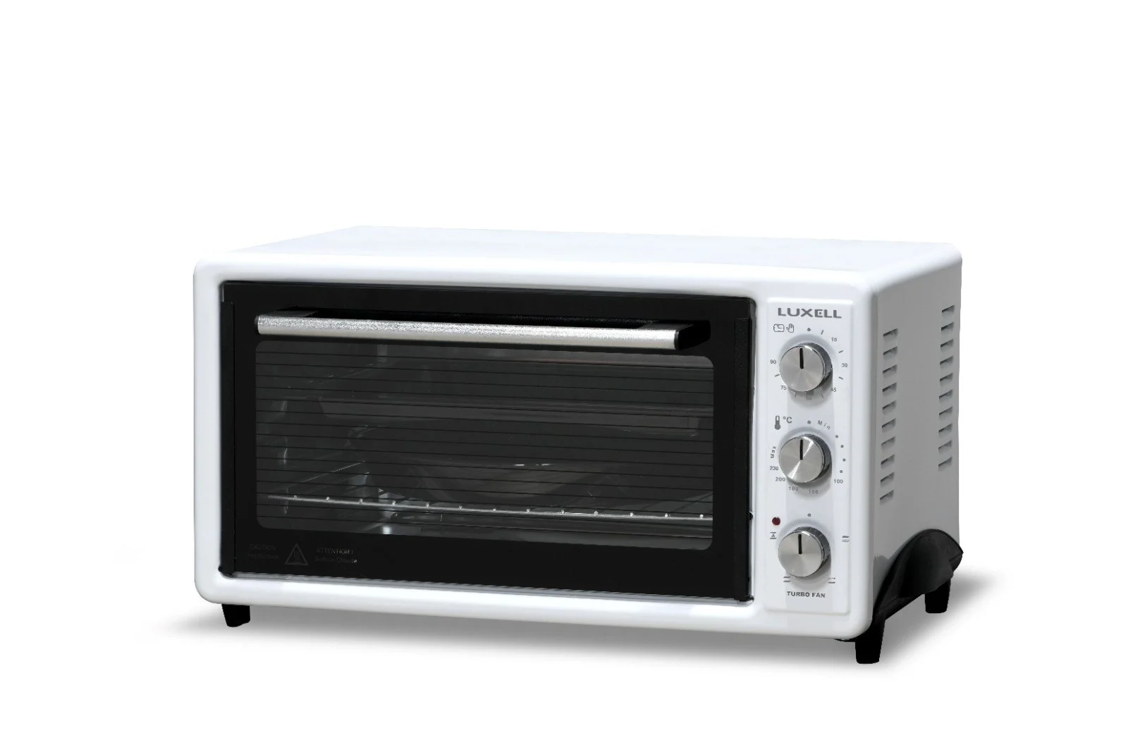 Luxell 40 Litre Turbo Mini Fırın Beyaz – LX-3525