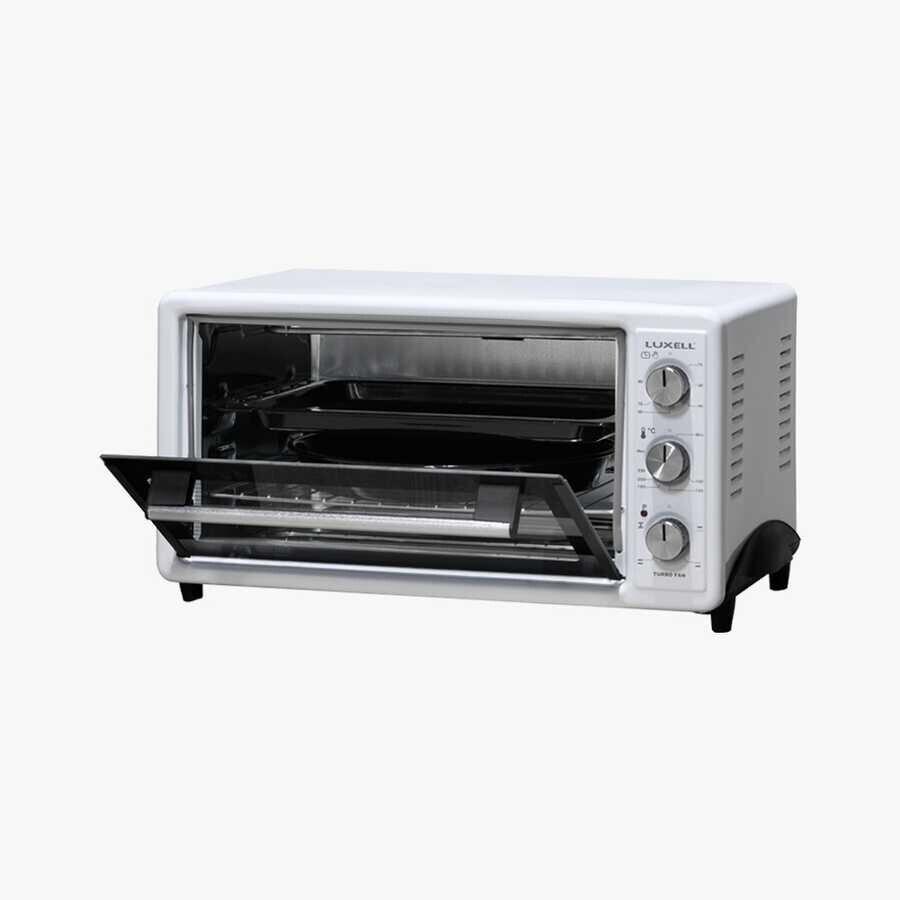Luxell LX-13575 Beyaz Mini Fırın görsel 2