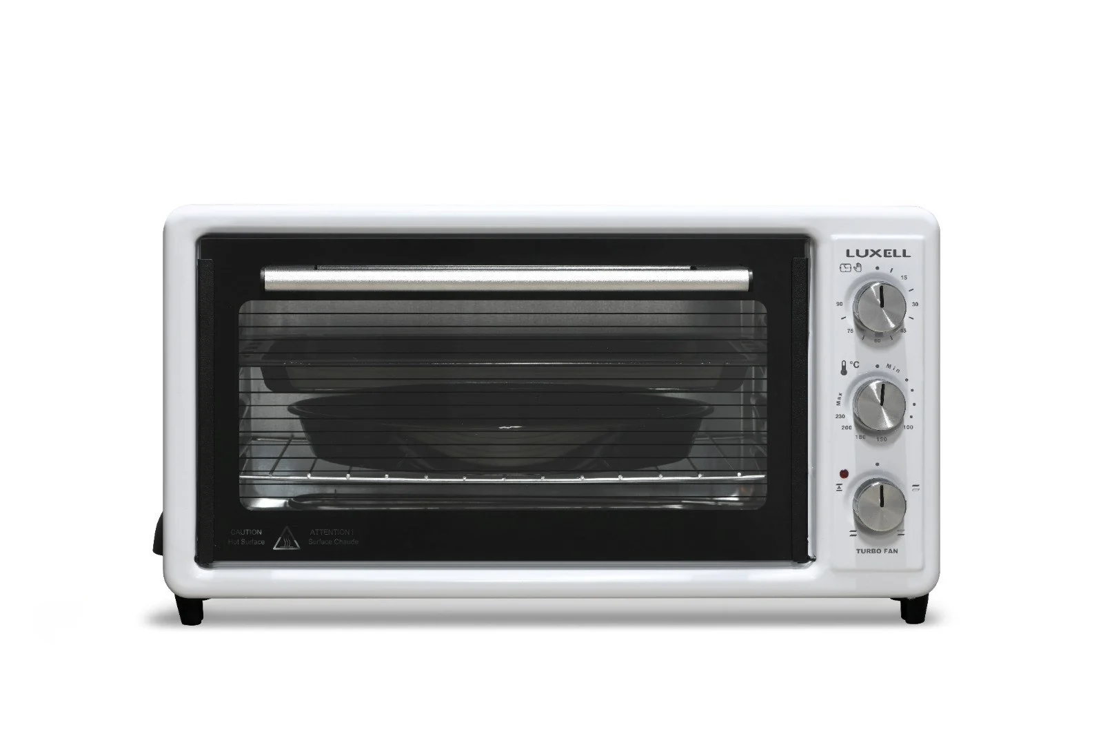 Luxell Mini Fırın Beyaz – LX-3525 görsel 2