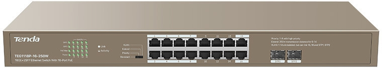 Tenda TEG1118P-16-250W