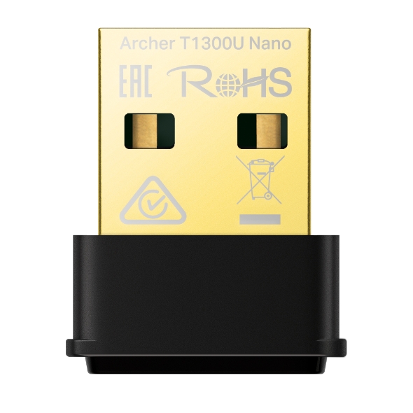 TP-Link Archer T1300U NANO AC1300 Nano Kablosuz MU-MIMO USB Adaptör