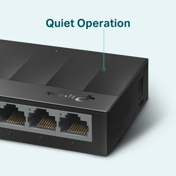 TP-Link LS1005G 5-Port 10/100/1000Mbps Desktop Switch görsel 3