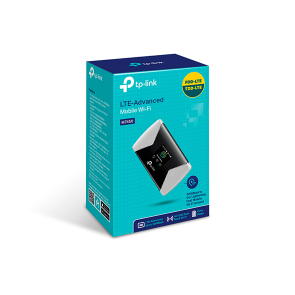 TP-Link M7450 300Mbps LTE-Advanced Mobile Wi-Fi görsel 3