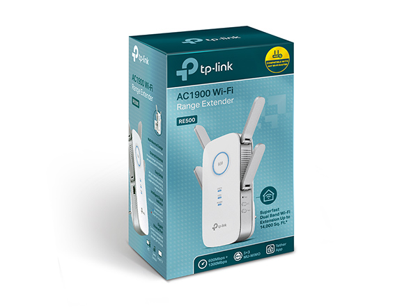 TP-Link RE500 AC1900 Wi-Fi Range Extender