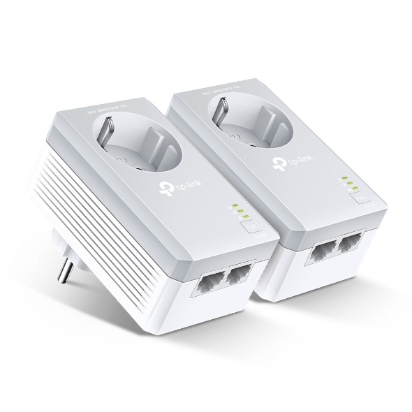 TP-Link TL-PA4020P KIT AV600 Passthrough 2 Portlu Powerline Başlangıç Kiti