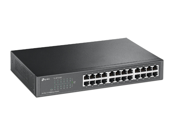 TP-Link TL-SF1024D 24-port 10/100Mbps Desktop/Rackmount Switch görsel 2