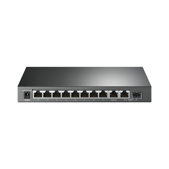 TP-Link TL-SG1210MP 10-Port Gigabit Desktop Switch with 8-Port PoE+
