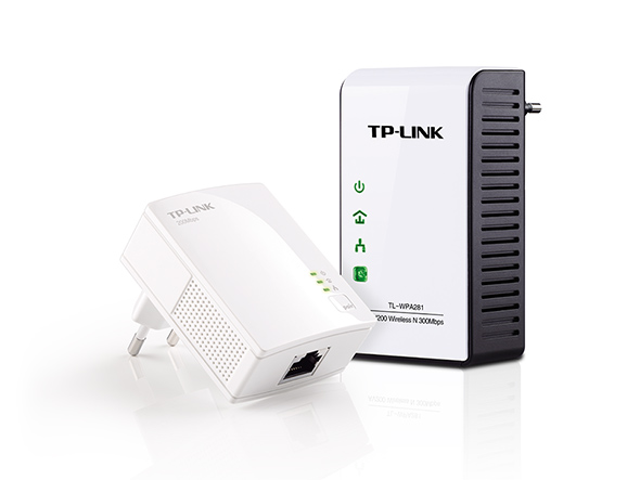 TP-Link TL-WPA281KIT 300Mbps AV200 Wireless N Powerline Extender Starter Kit