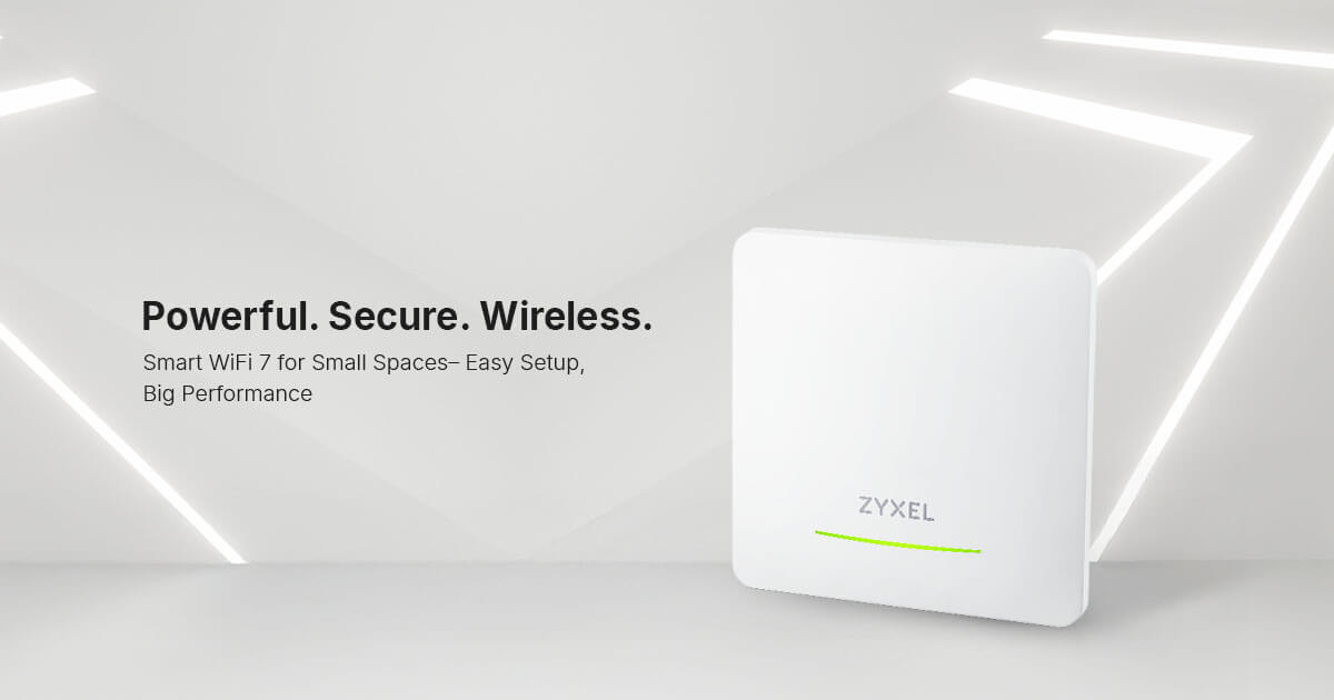 Zyxel NWA50BE BE5100 4-Stream WiFi 7 Dual-Radio NebulaFlex Access Point