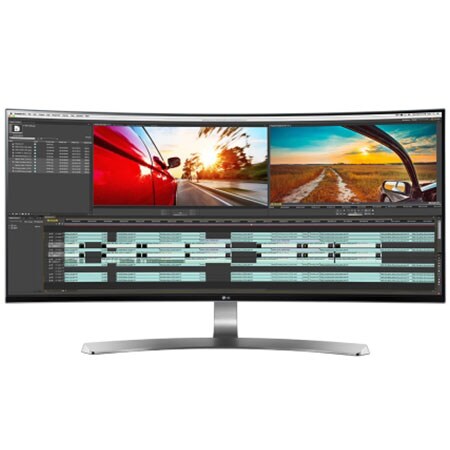 LG 34" Class 21:9 UltraWide® WQHD IPS Thunderbolt™ Kavisli Tasarim LED Monitor 34UC98