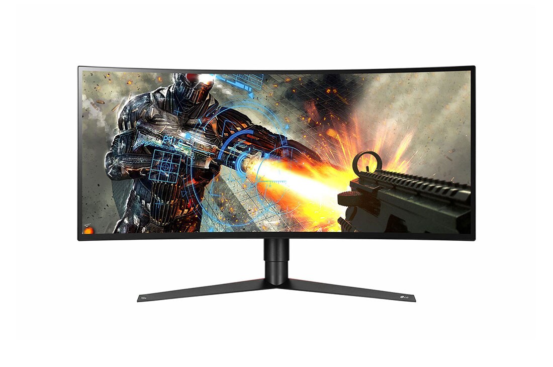 LG 34" UltraWide™ G-SYNC™ Kavisli Oyun Monitörü - 34GK950G-B görsel 2
