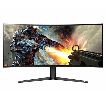 LG 34" UltraWide™ G-SYNC™ Kavisli Oyun Monitörü - 34GK950G-B