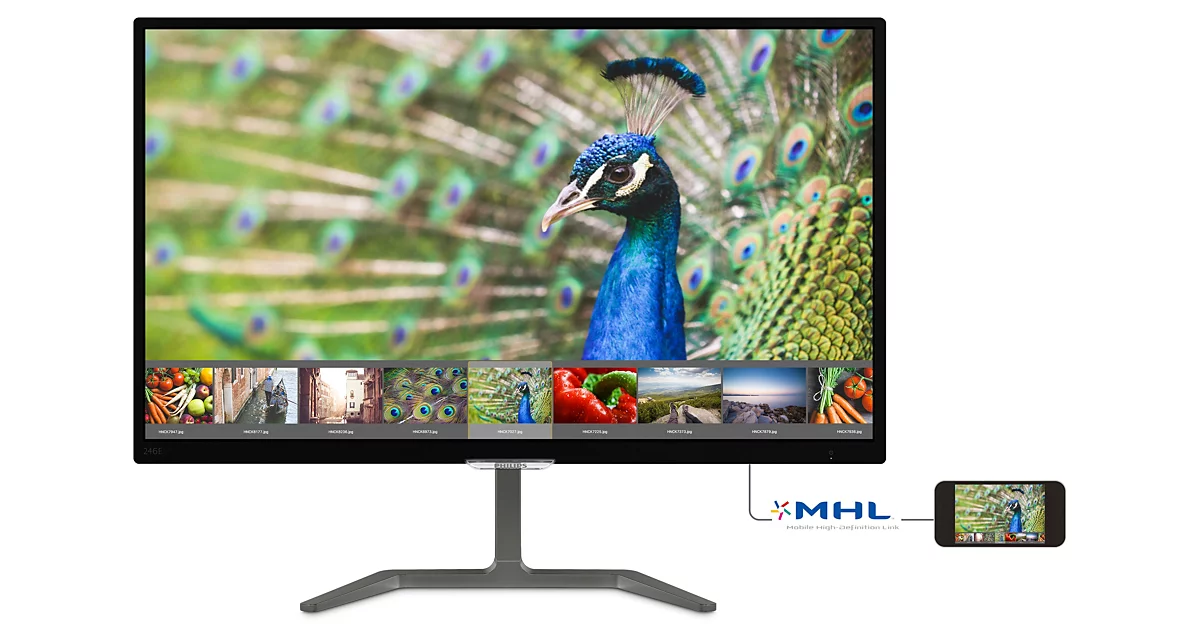 Philips 246E7QDAB/00 görsel 2