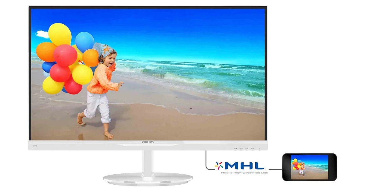 Philips 274E5QHAW/00 görsel 2