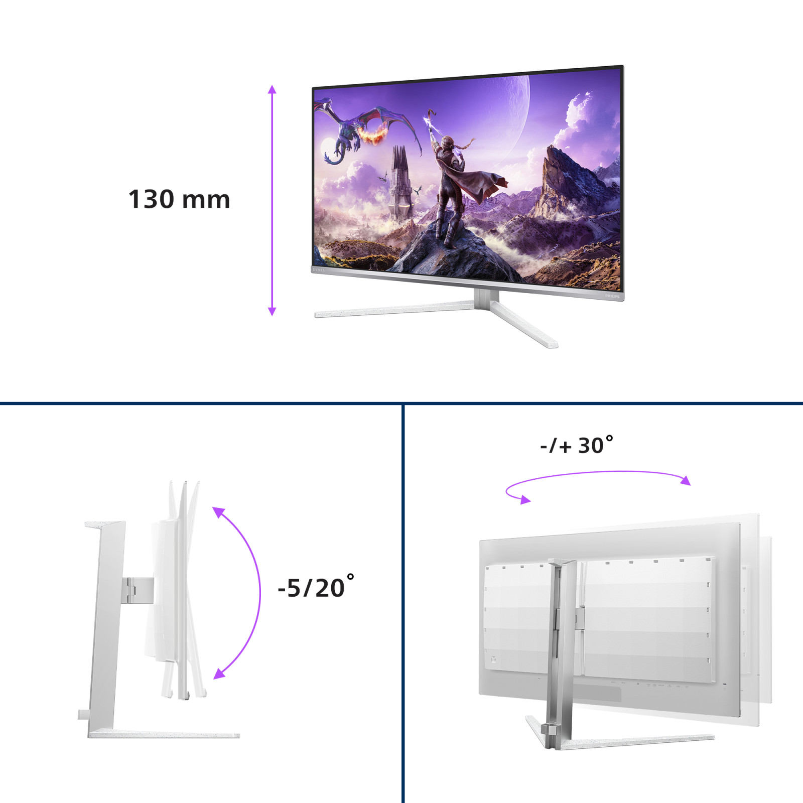 Philips Evnia 32M2N8900P/00 görsel 3