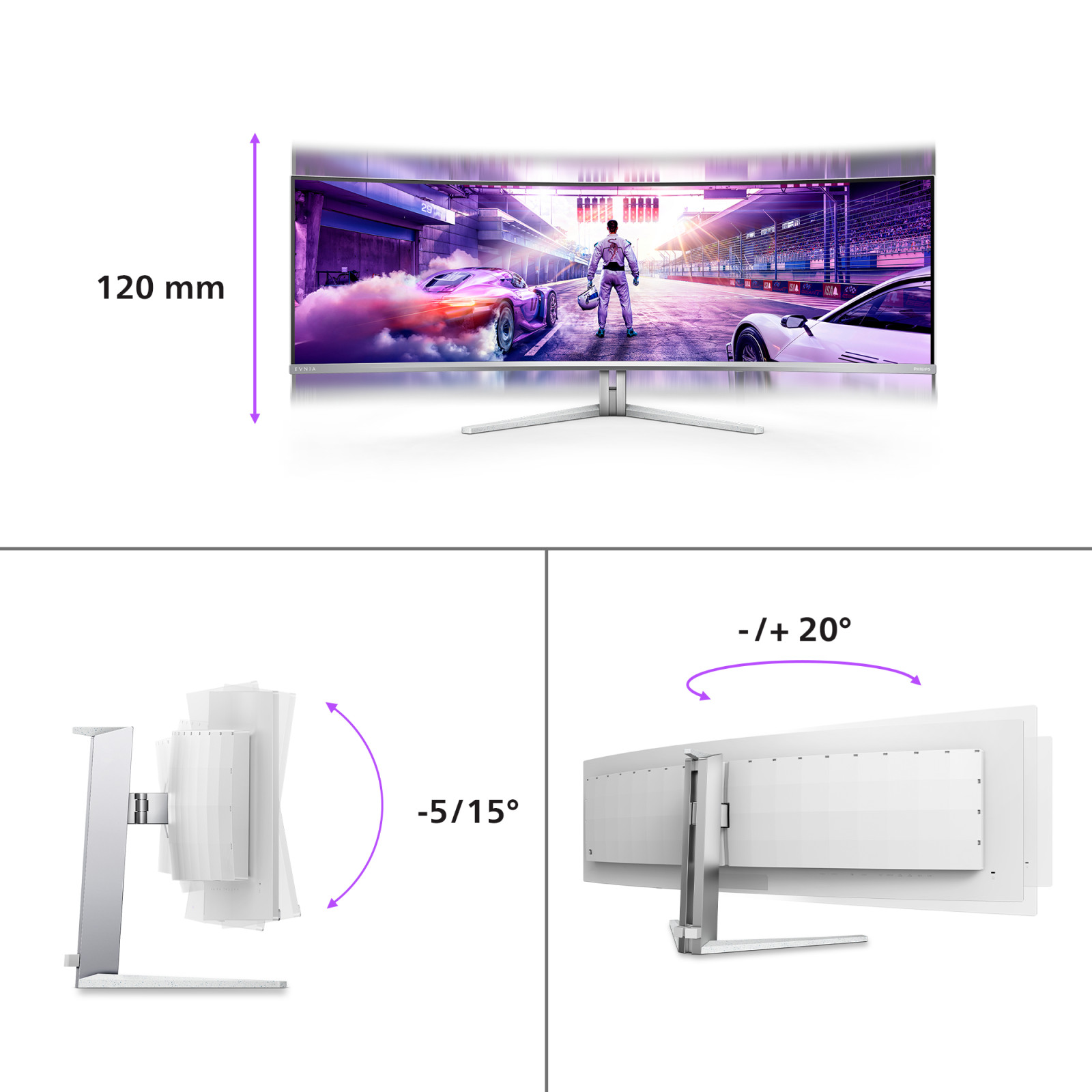 Philips Evnia 49M2C8900/00 görsel 3